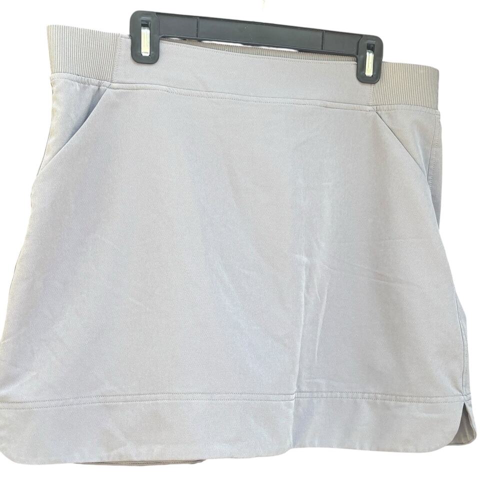 32 Degrees Cool Skort Skirt Women’s L Elastic Waist Pockets Tennis Golf